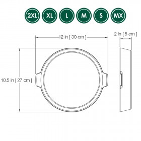 Malá liatinová panvica Skillet Ø 27 cm
