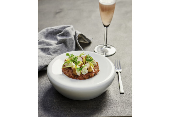 Tatarský biftek z vodného melóna