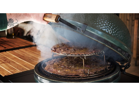 Jerky z hovädzieho mäsa zo zvyškového tepla Big Green Egg